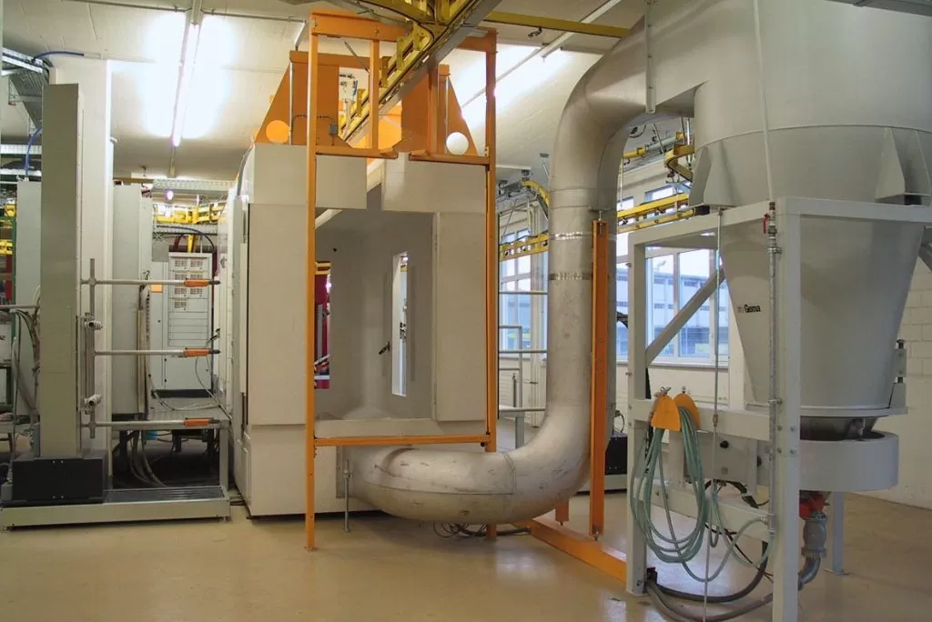 Kabiny proszkowe automatyczne GEMA MAGICCOMPACT® EQUIFLOW