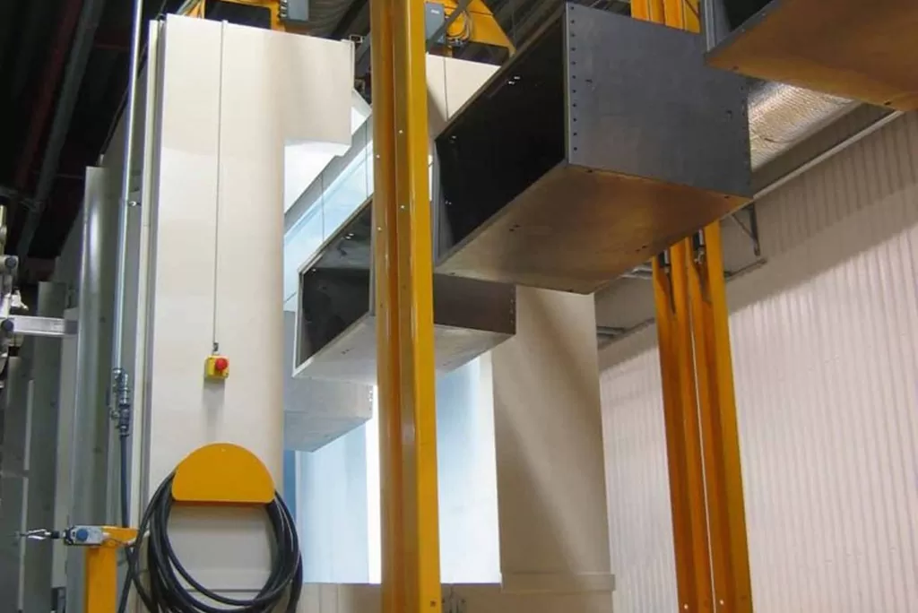 Kabiny proszkowe automatyczne GEMA MAGICCOMPACT® EQUIFLOW